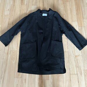 Priory Black Canvas Jacket